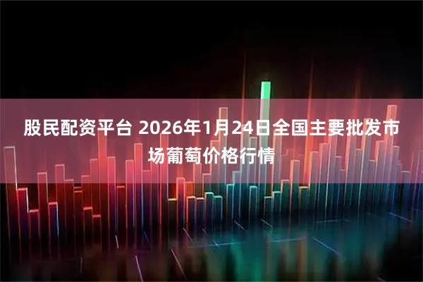股民配资平台 2026年1月24日全国主要批发市场葡萄价格行情